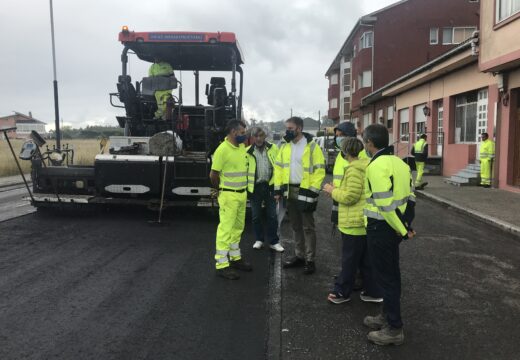 A Xunta inicia as obras de mellora de firme en 4 estradas autonómicas nas comarcas do Eume, Ferrol e Ortegal cun investimento de 1,4 M€